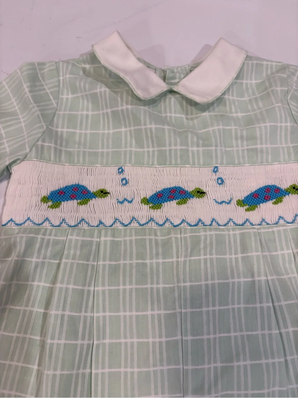 Smocked Romper // 24m // NWT